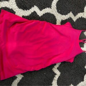 Vibrant Pink Sleeveless Dress